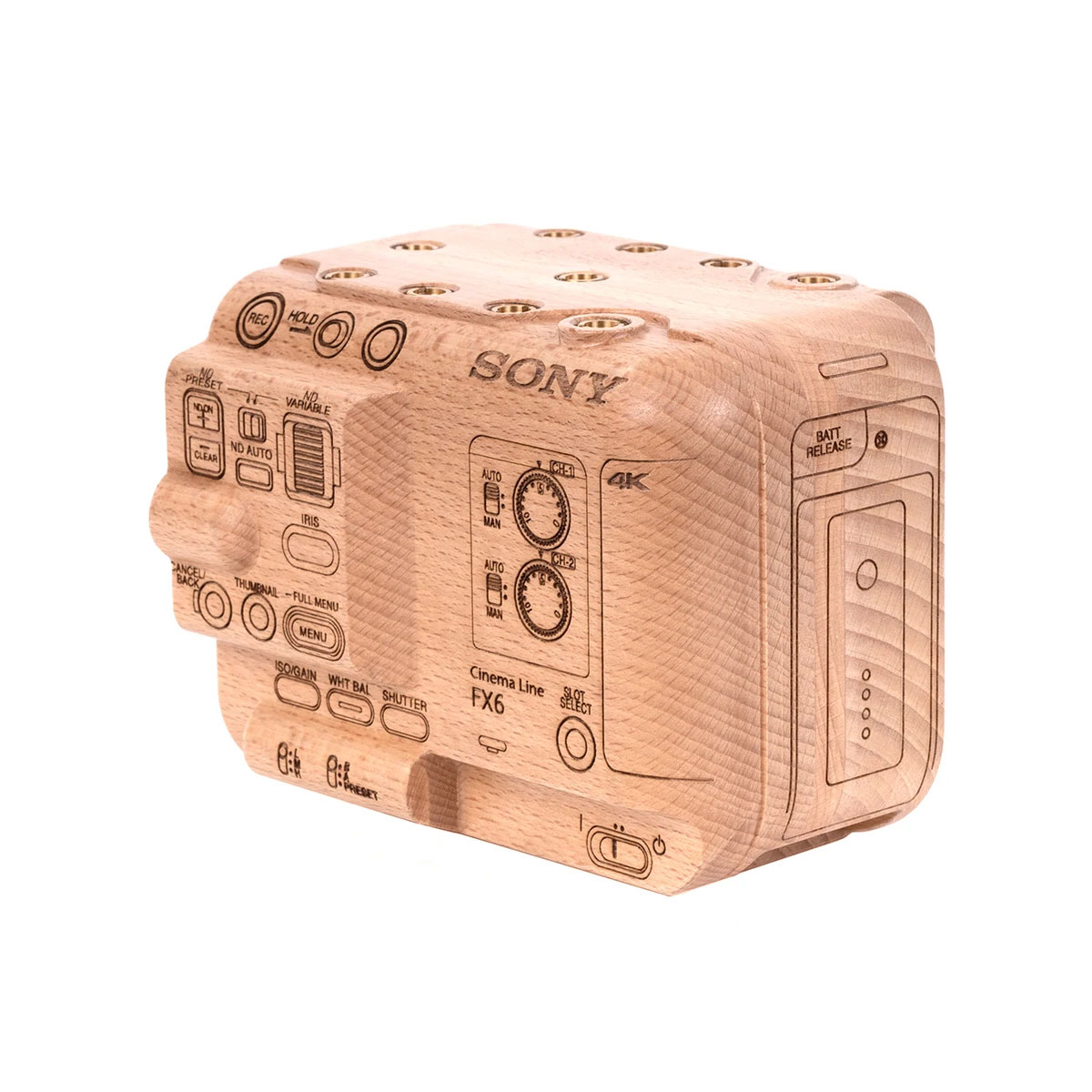 Wooden Camera - Wood Sony FX6 Model