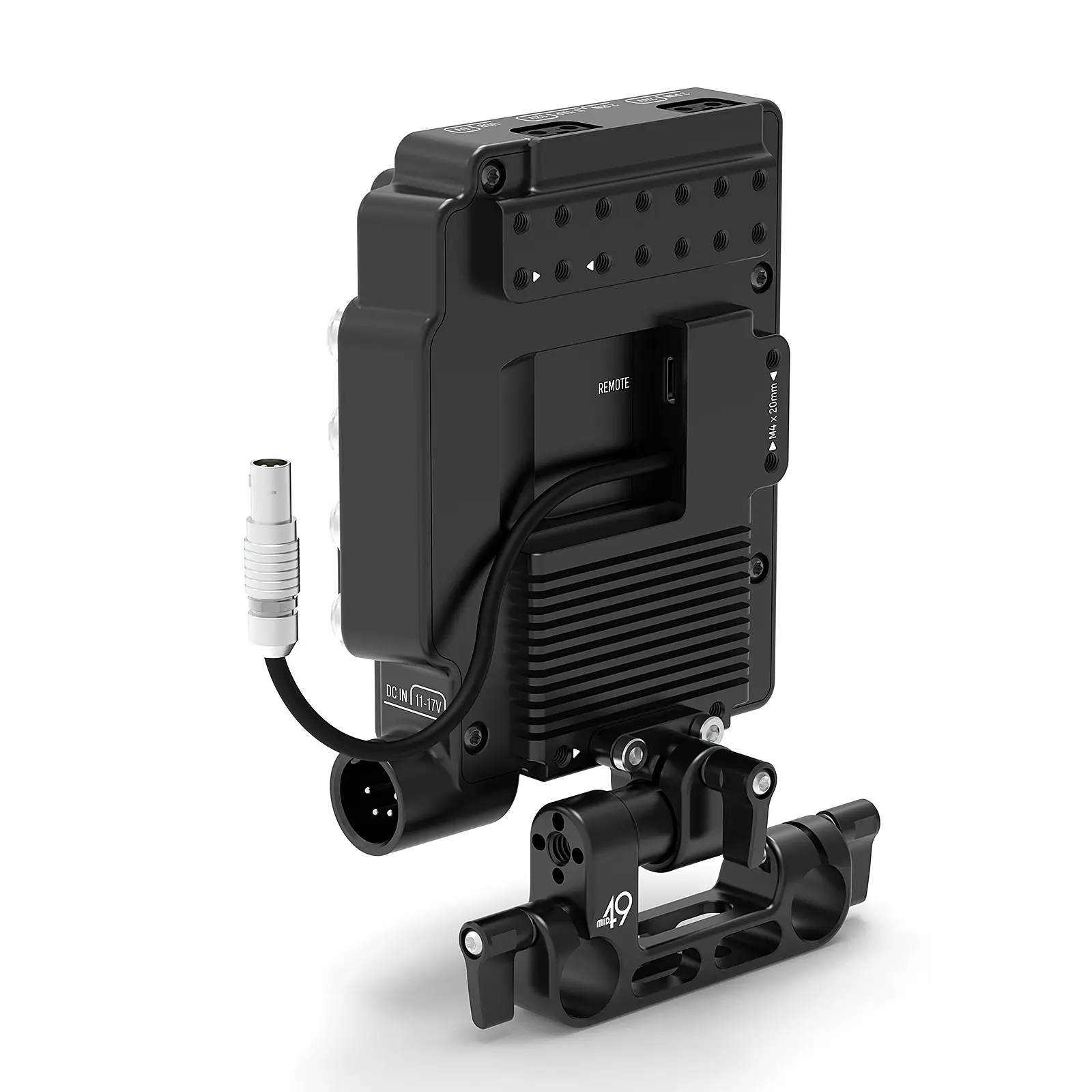 Power Distribution Box DB-9 (Blackmagic PYXIS, V-Mount, Rod Mounted)
