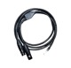 Ethernet to Dual XLR Cable