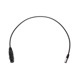 Wooden Camera - Mini 3pin XLR Male to Full 3pin XLR Female (20")