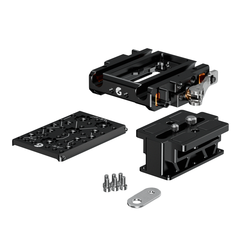 LeftField 3 QR Baseplate (Standard) for RED KOMODO & KOMODO-X