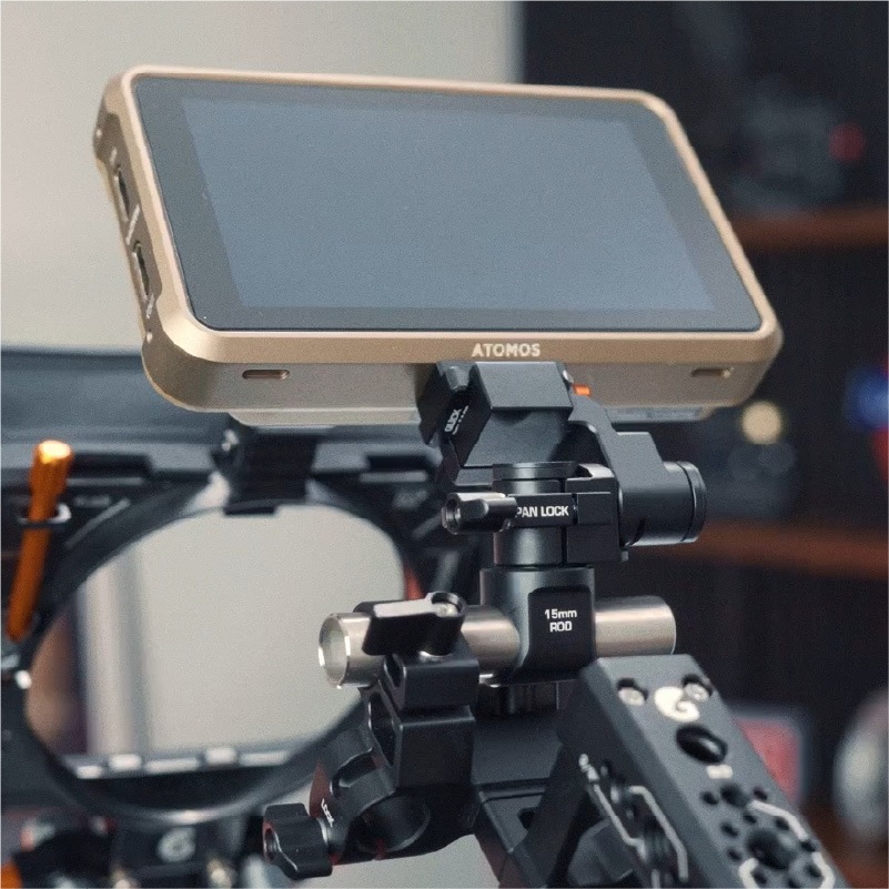 Universal Monitor Mount QR Kit (NATO Top, 15mm Rod Base)