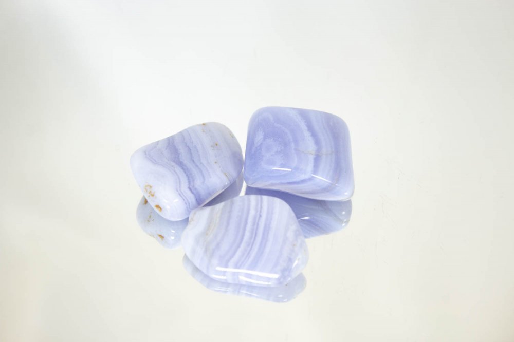 ブルーレースアゲート　タンブル