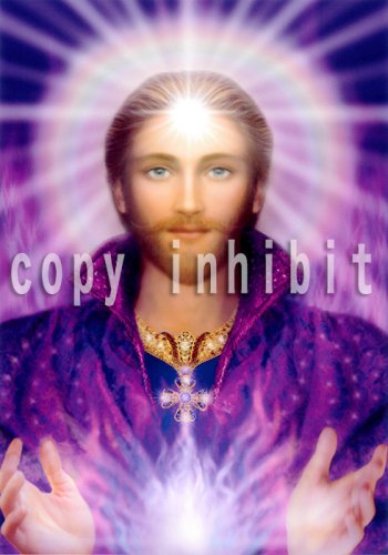 Saint Germain with the Violet Flame(虹)
