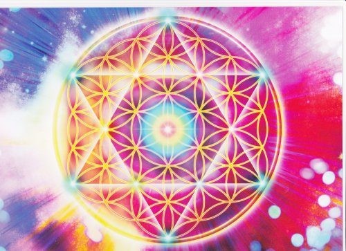 【肉体と精神の統合】フラワー・オブ・ライフ（A4）