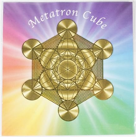 【浄化、透明な意識】メタトロンキューブ エナジーカード