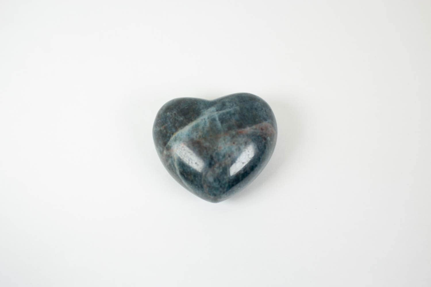【絆を深める】ブルーアパタイト　ハート