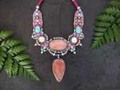 【虹色の橋】イーシャ（インカローズ・パール・アマゾナイト）