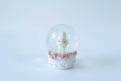 置物 エンジェル キラキラ スノードーム