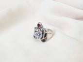 【愛を引き寄せる】ピンクトルマリン　ジャスパー　リング