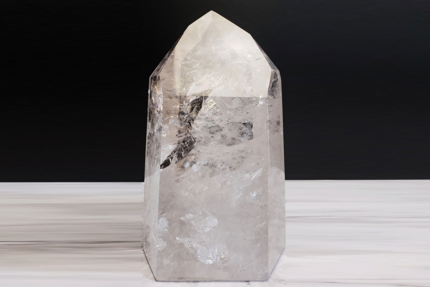 ポリッシュポイント（スモーキークリアアメジストクォーツ） 【公式通販】