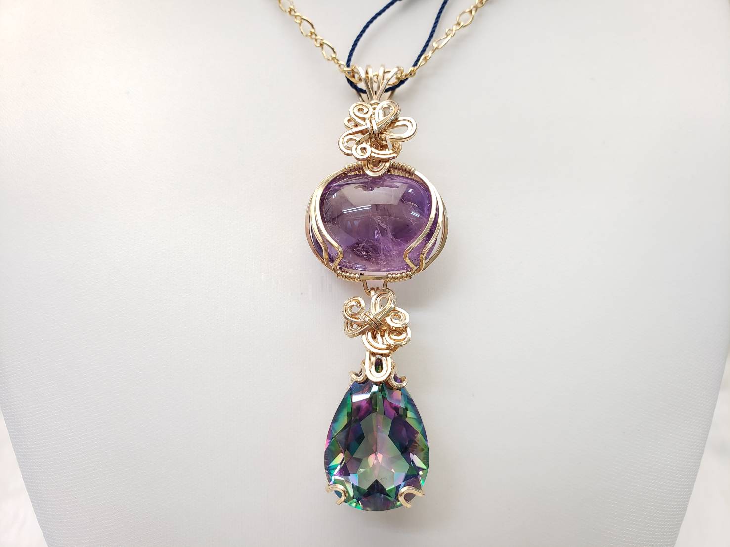 観音の躍動｜アメジスト×ミスティックトパーズ｜アシュタール