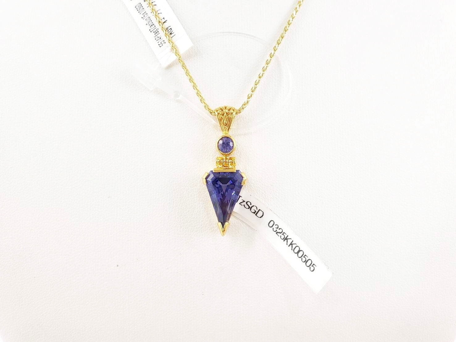 【強力な浄化と変容】ザオゴンゲン（蔵王権現）YAGタンザナイト｜ケイトキング 5514