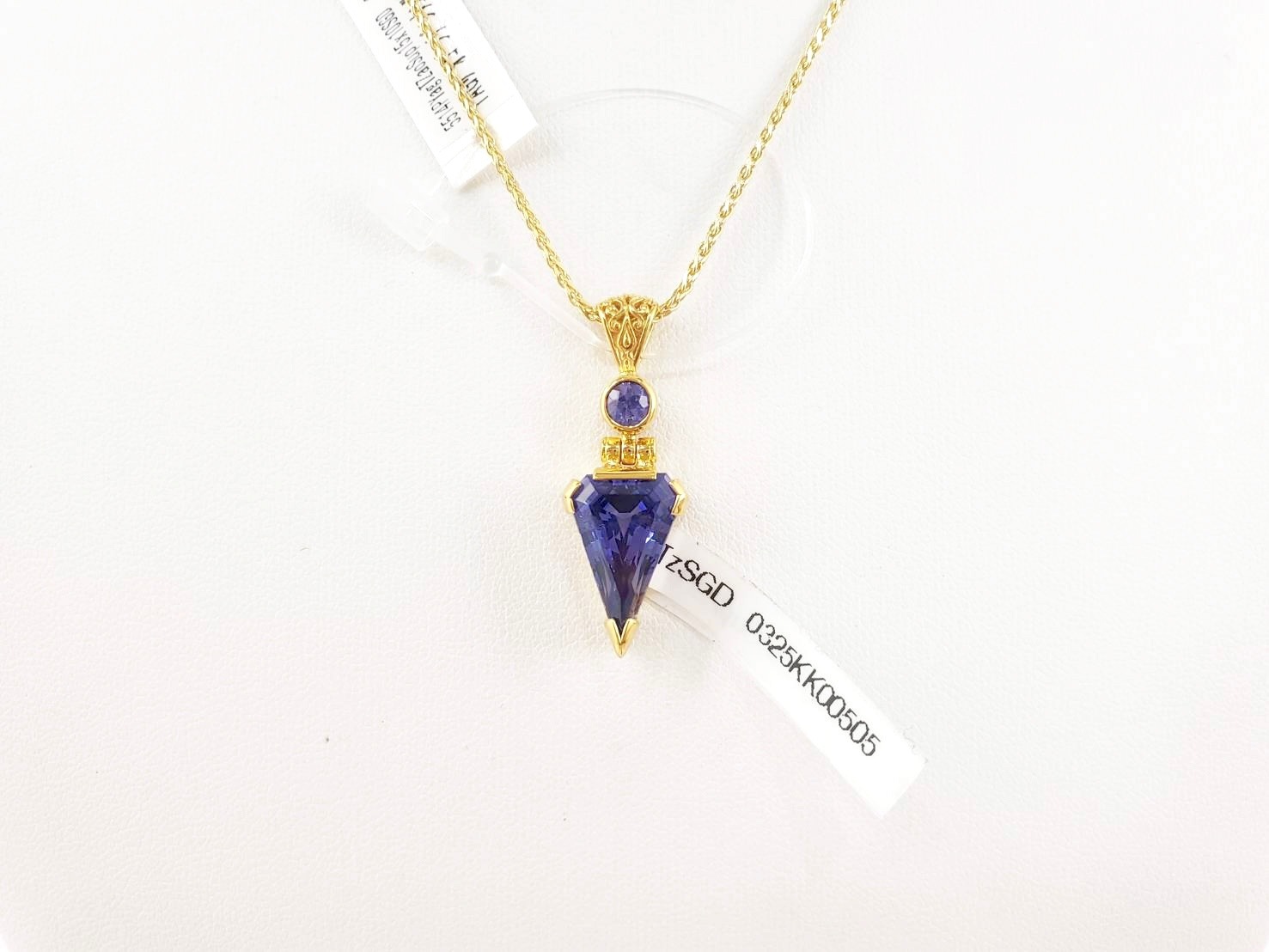 【強力な浄化と変容】ザオゴンゲン（蔵王権現）YAGタンザナイト｜ケイトキング 5514