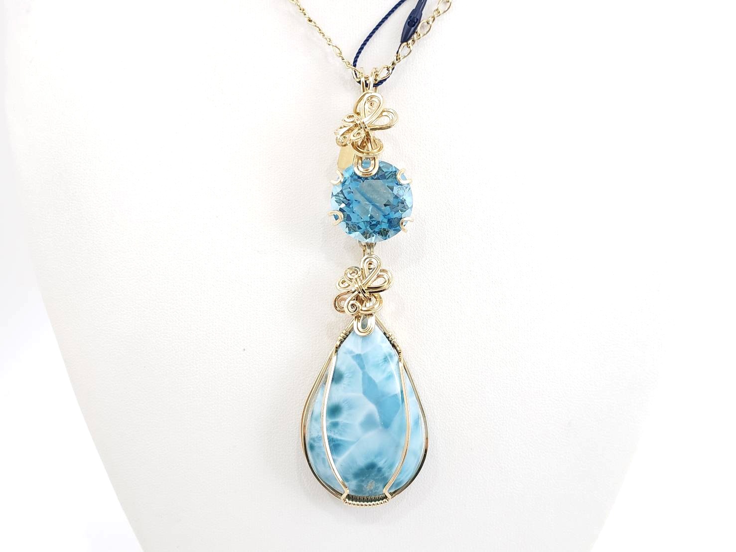 【アルクトゥルスの女神】ブルートパーズ＆ラリマー｜アシュタール