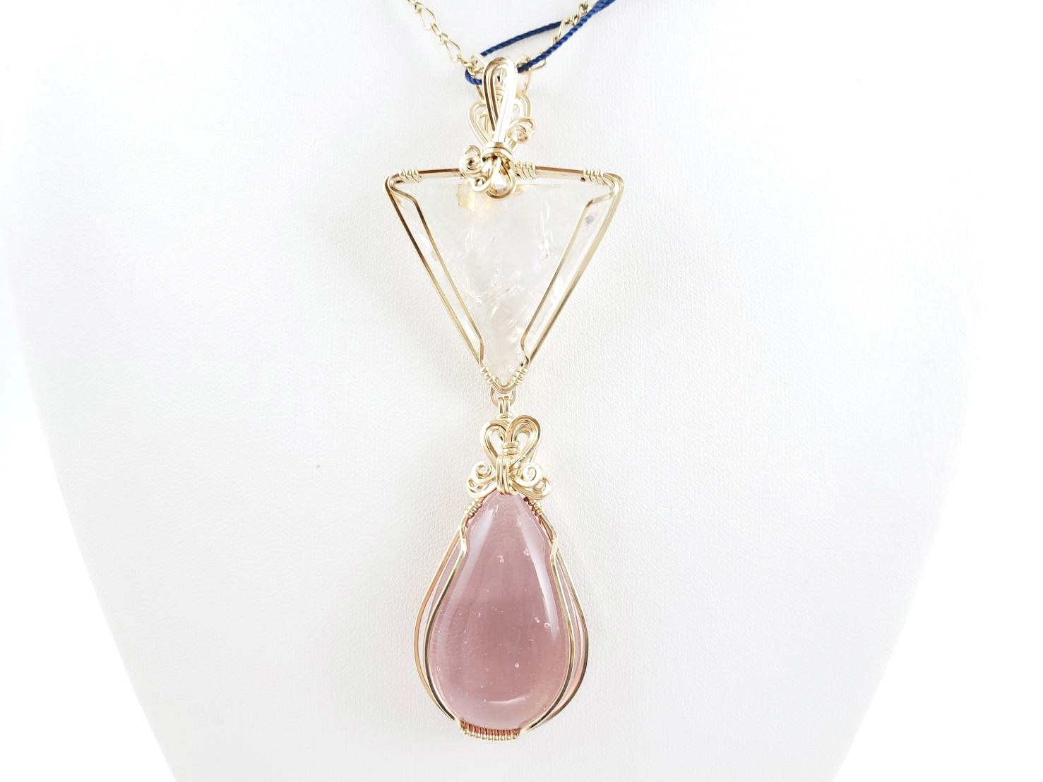 【新しい世界】エンジェルオーラクォーツ＆ピンクアンダラ｜アシュタール