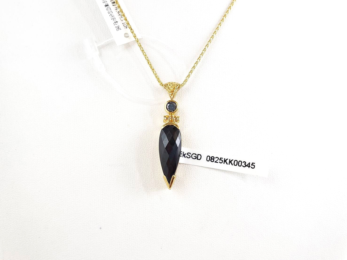 【揺るぎない強さと軽やかさ】【宇宙の叡智とつながる】ブラックスピネル｜ケイトキング 5946