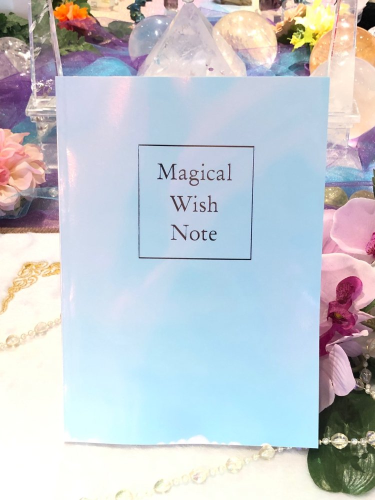 当店オリジナル！【望みを叶える魔法のノート】Magical Wish Note