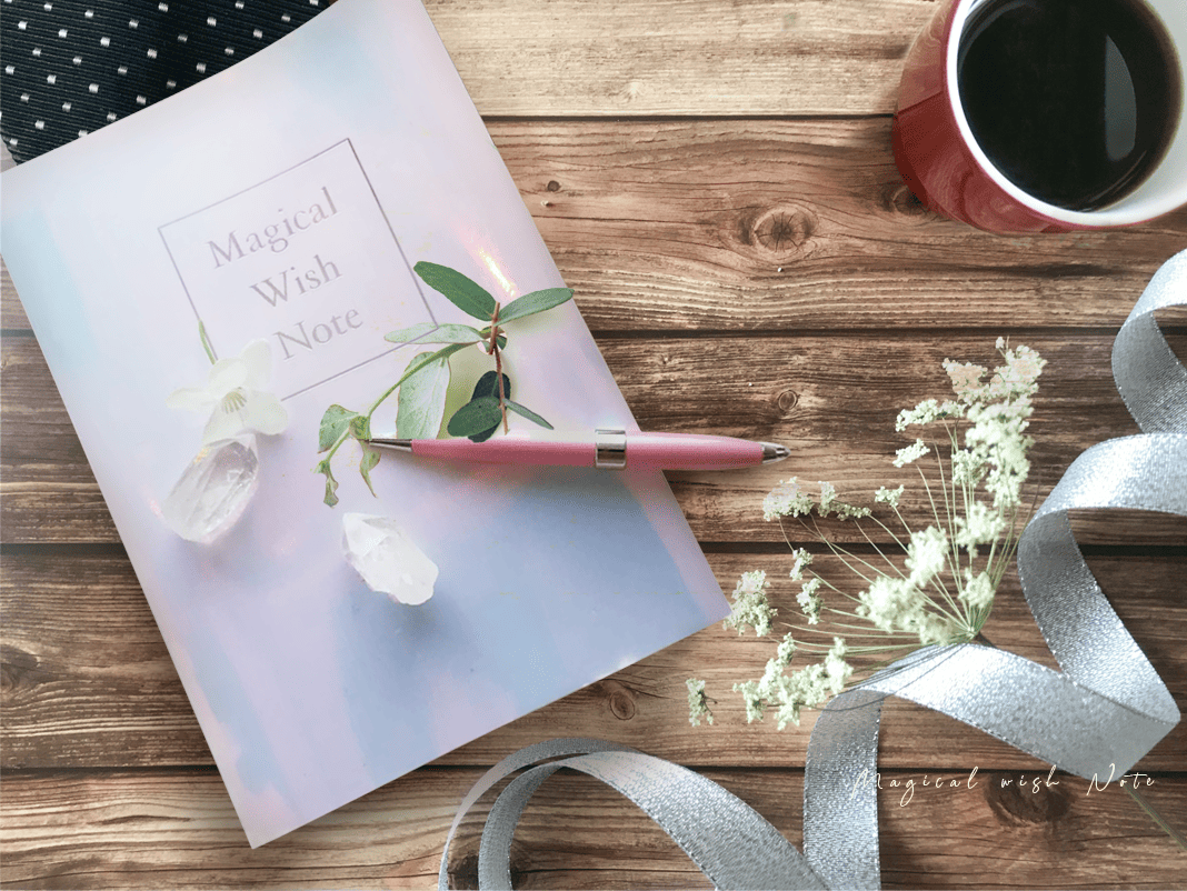 当店オリジナル！【望みを叶える魔法のノート】Magical Wish Note