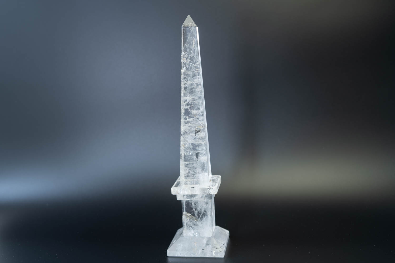 【純粋無垢な愛】クリアクォーツ オベリスク 【RA】