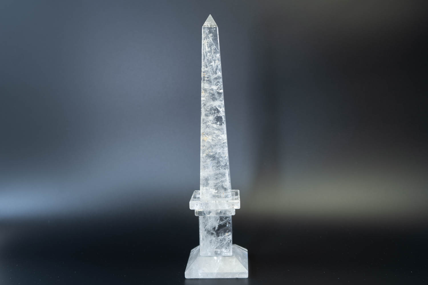 【純粋無垢な愛】クリアクォーツ オベリスク 【RA】