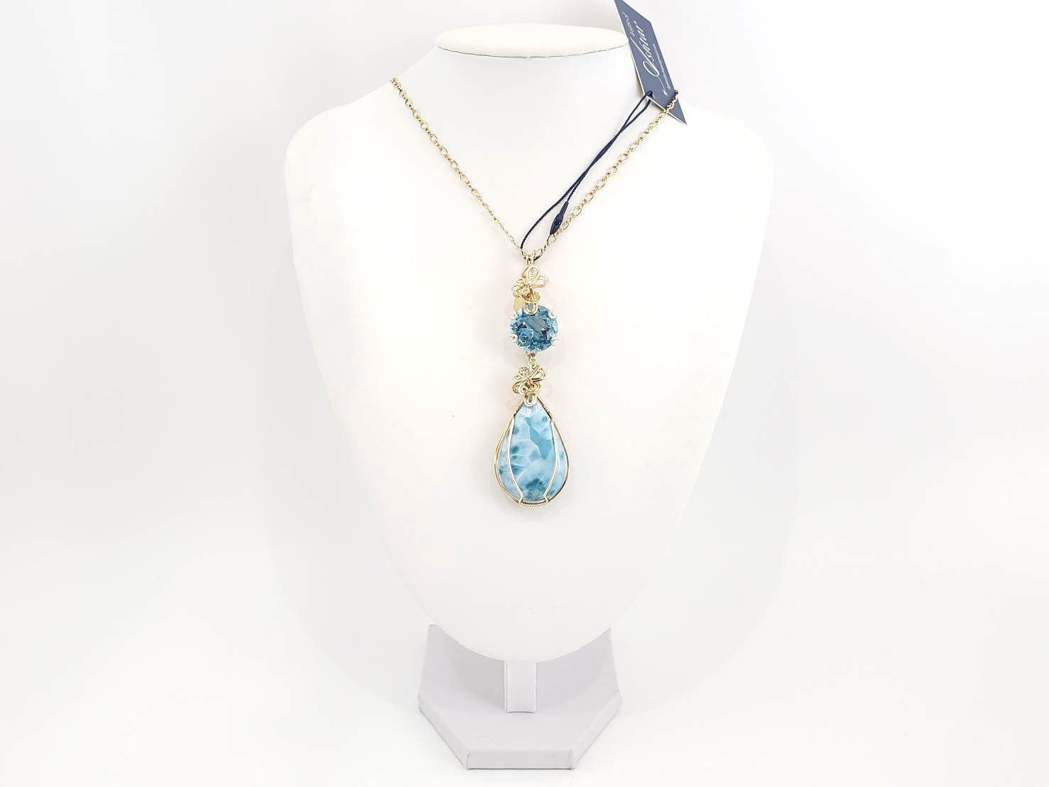 【アルクトゥルスの女神】ブルートパーズ＆ラリマー｜アシュタール