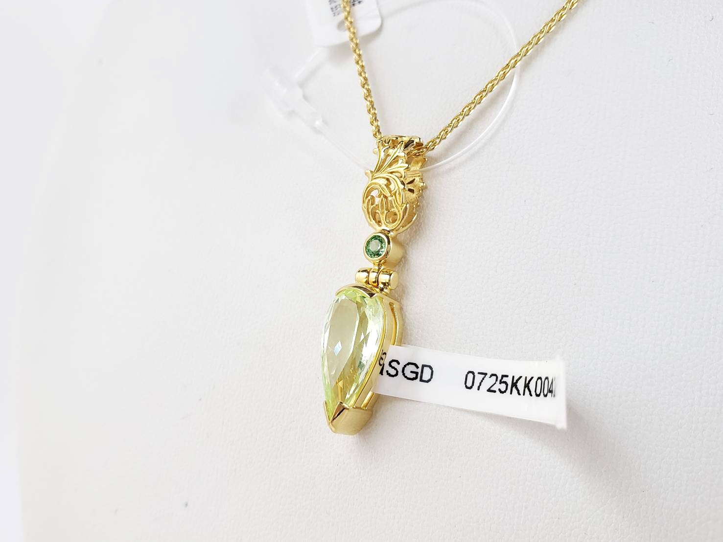 【活力と勝利】【ハートで自分を生きる力】ミントグリーンスピネル|ケイトキング 6155