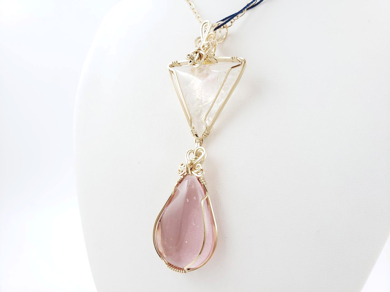 【新しい世界】エンジェルオーラクォーツ＆ピンクアンダラ｜アシュタール