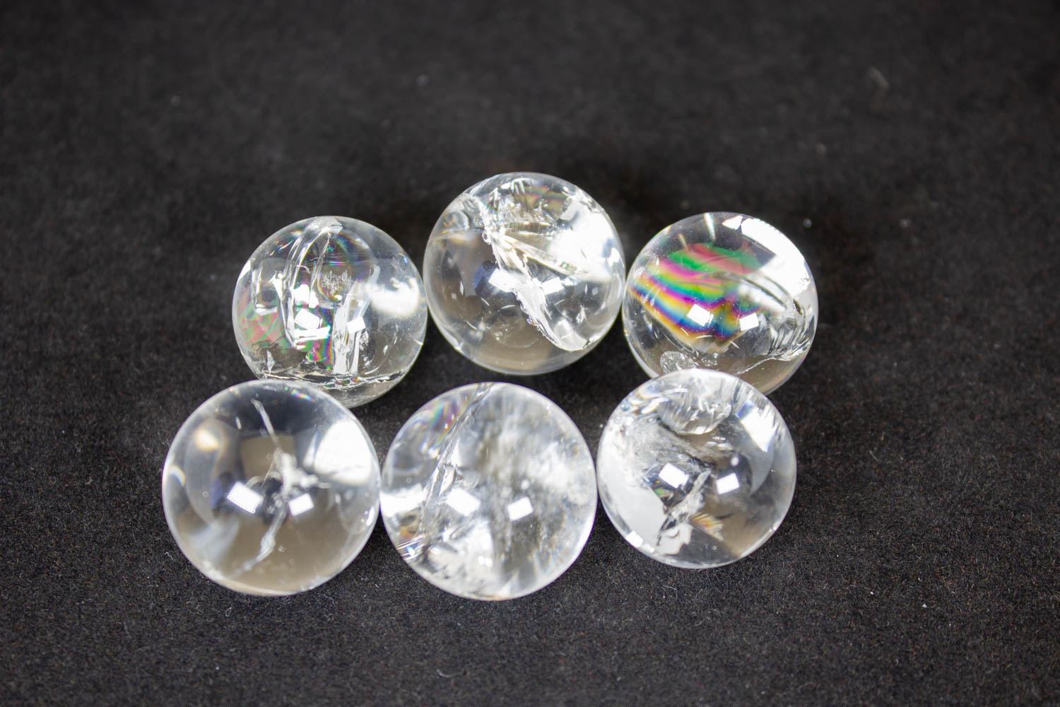 【虹の女神アイリス】アイリスクォーツ 丸玉