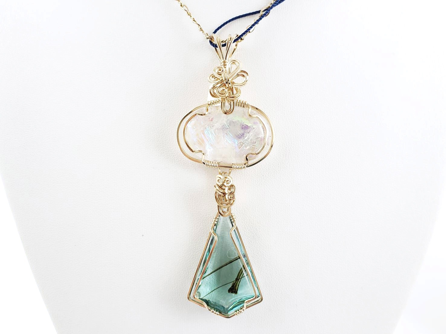 【女神の目覚め】エンジェルオーラクォーツ＆グリーンアンダラ｜アシュタール