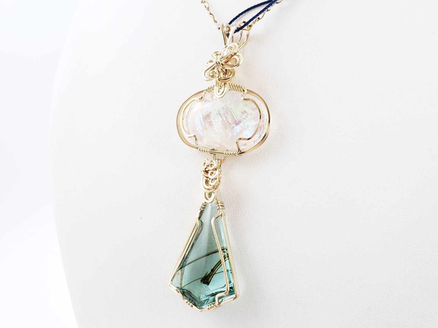 女神の目覚め】エンジェルオーラクォーツ＆グリーンアンダラ