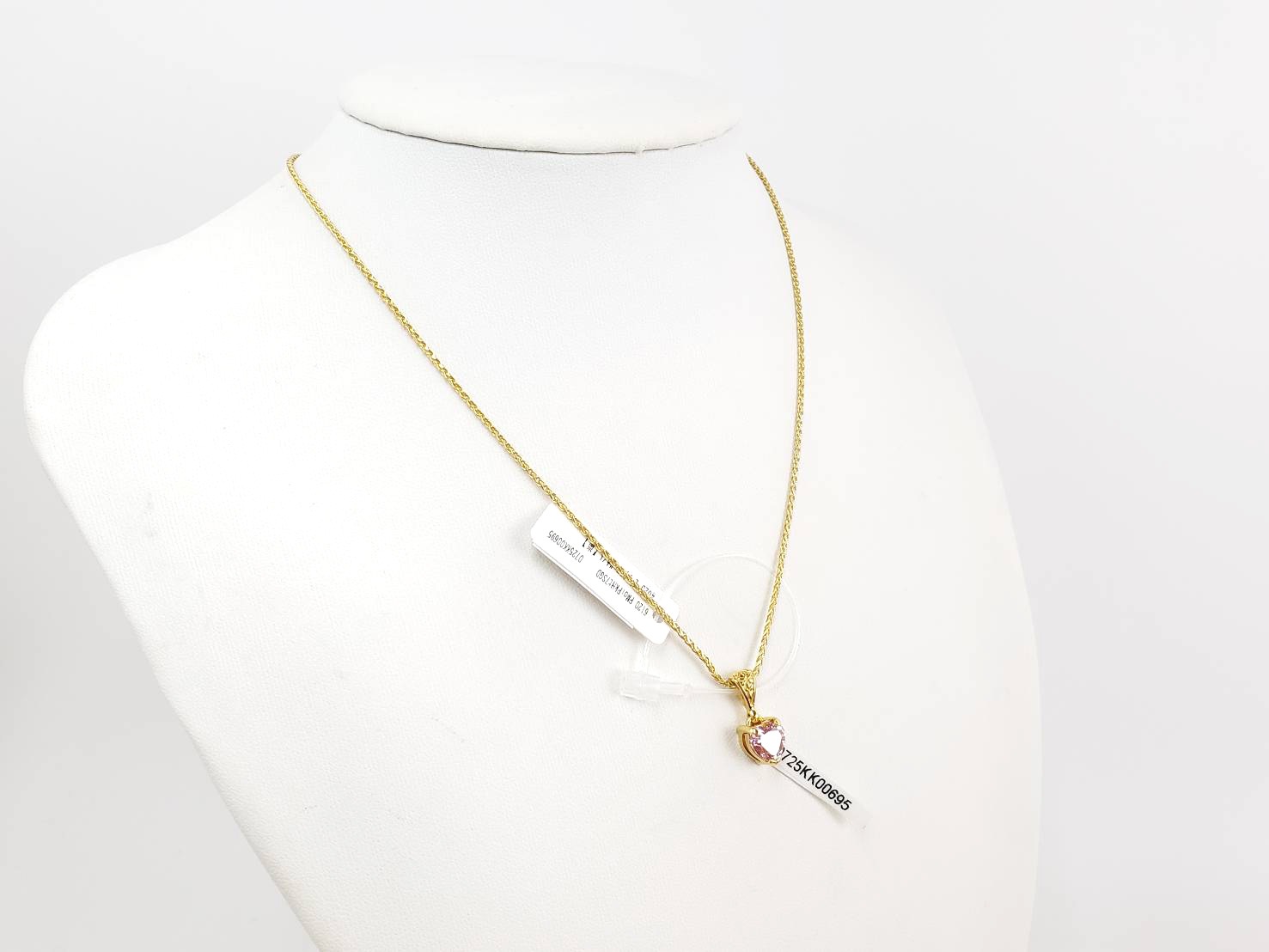 【純粋な愛の魂】ピンクモアッサナイト｜ケイトキング 6120