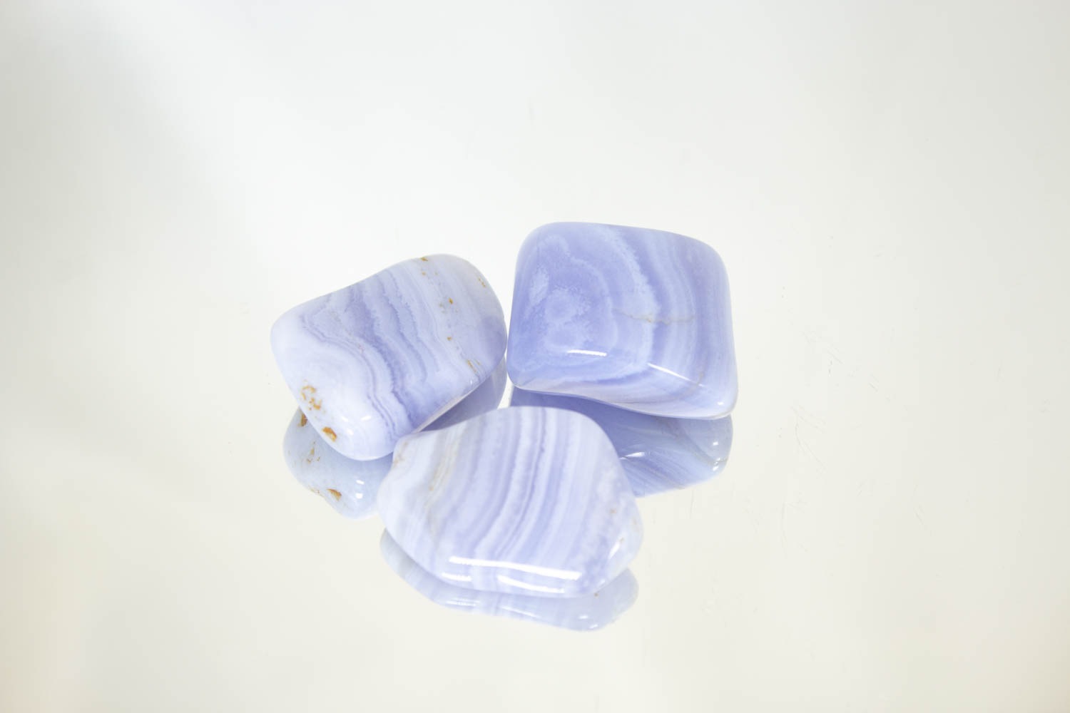 ブルーレースアゲート　タンブル