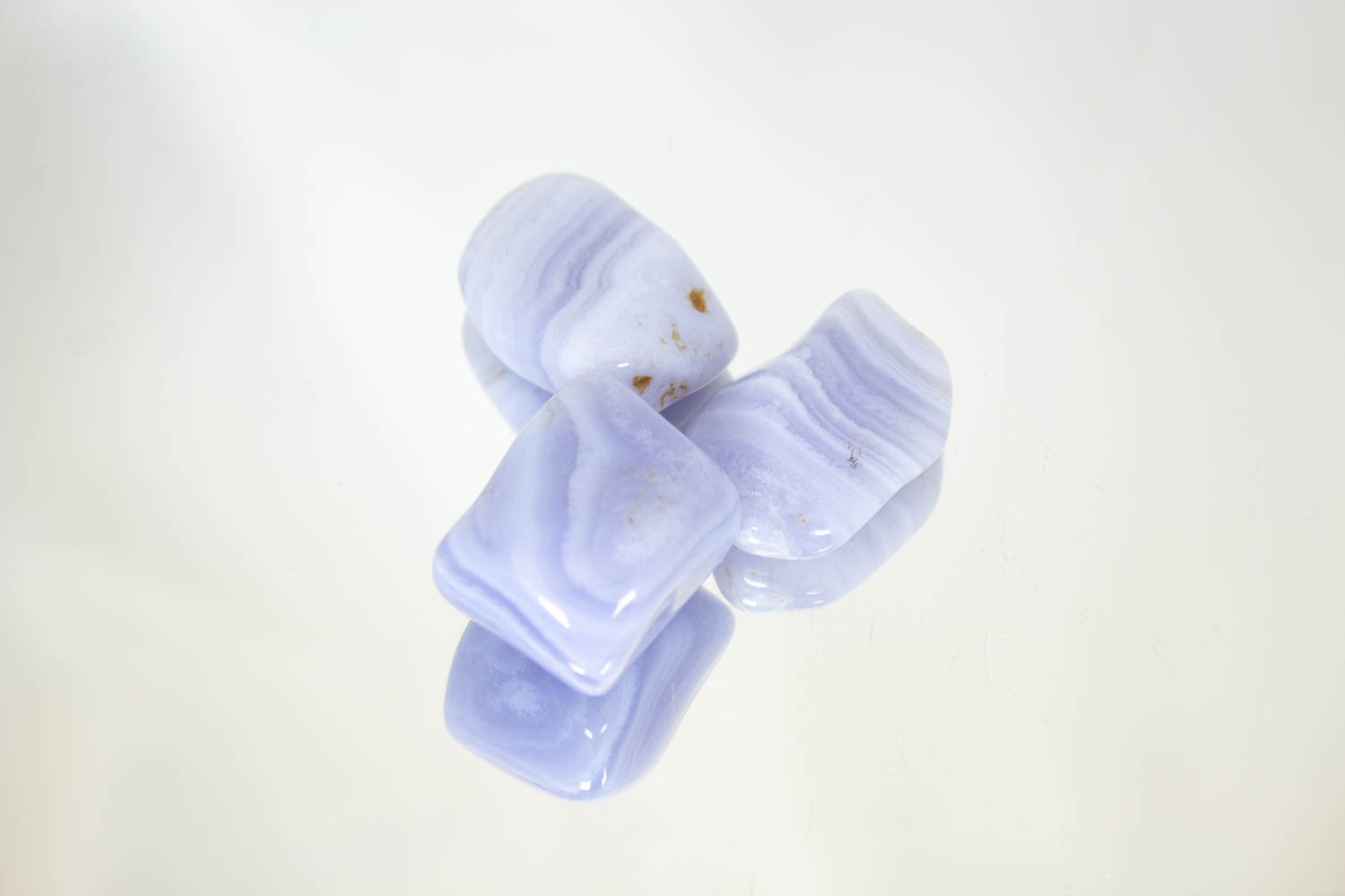 ブルーレースアゲート　タンブル