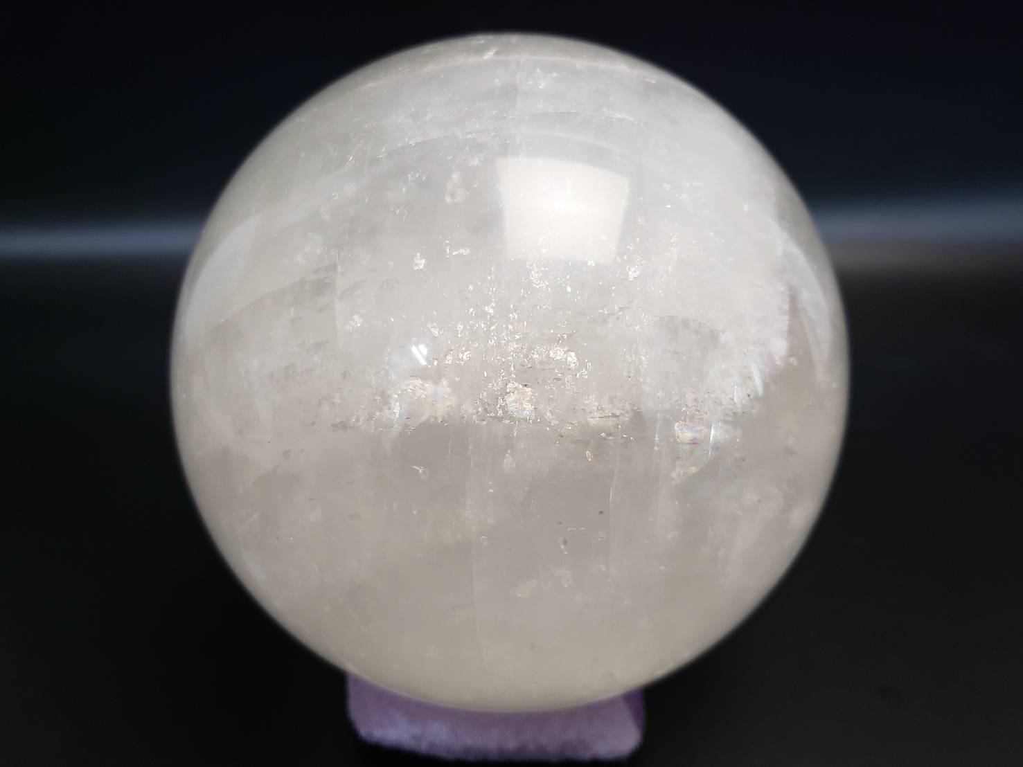 【感情と知性をバランスよく発揮】ホワイトカルサイト 大玉【RA】