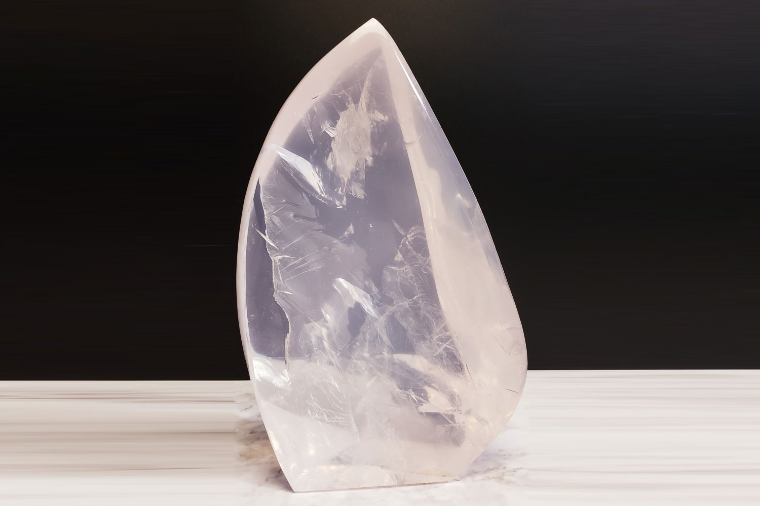 【愛が目覚める、自己愛】ピンクメタモルフォーゼスクォーツ　3A　フリーフォーム 【RA】