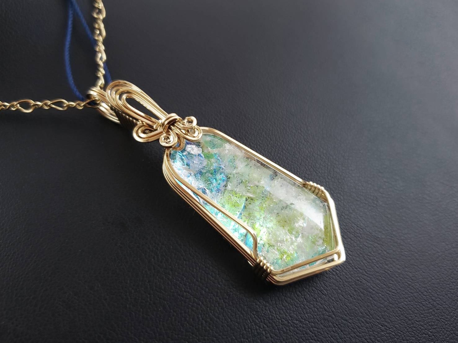 【やすらぎ】エンジェルオーラクォーツ｜アシュタール