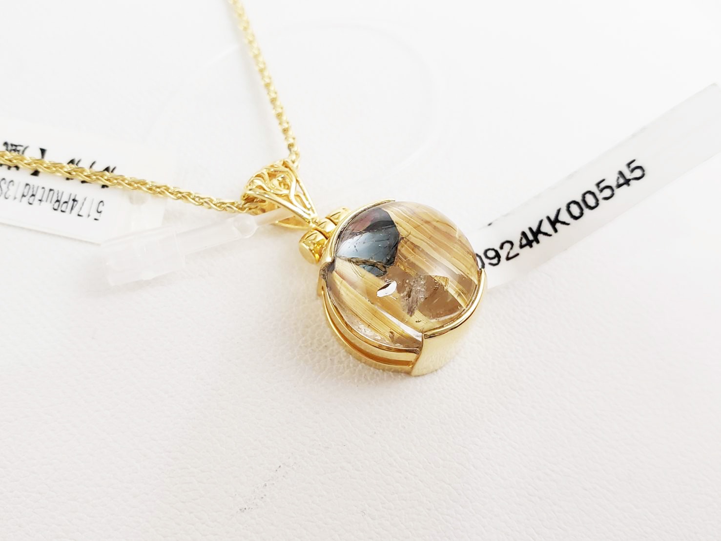 【豊かさと繁栄】ゴールデンルチルクォーツ｜ケイトキング 5174