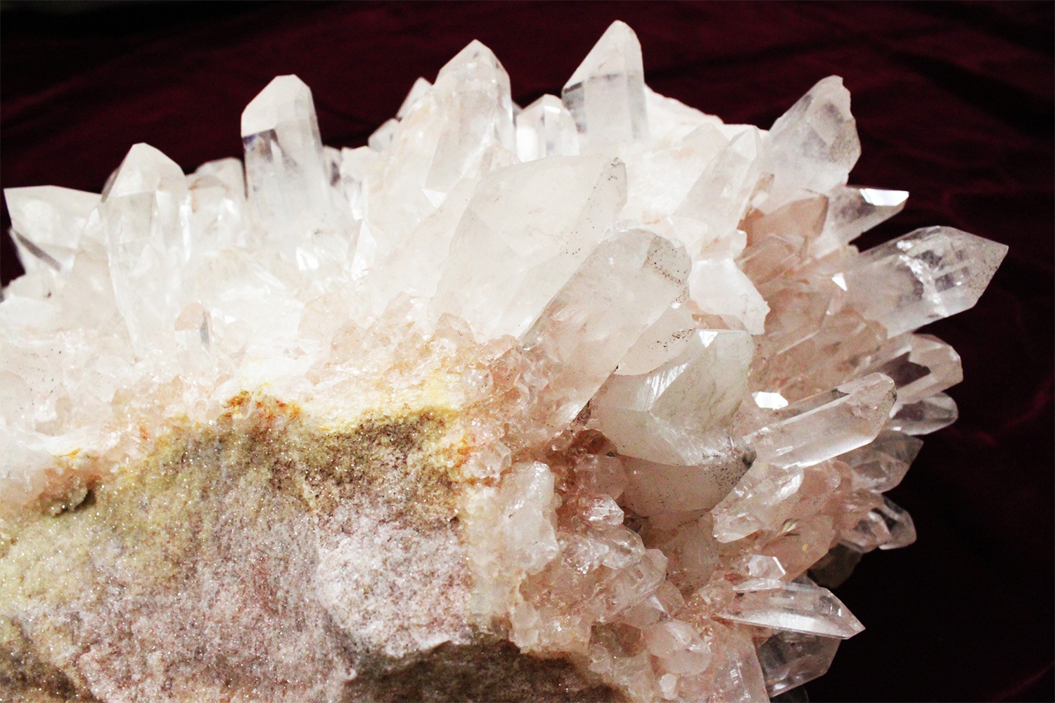 【穏やかな愛】【9.6kg】ヒマラヤピンククォーツ ビッグクラスター【RA】