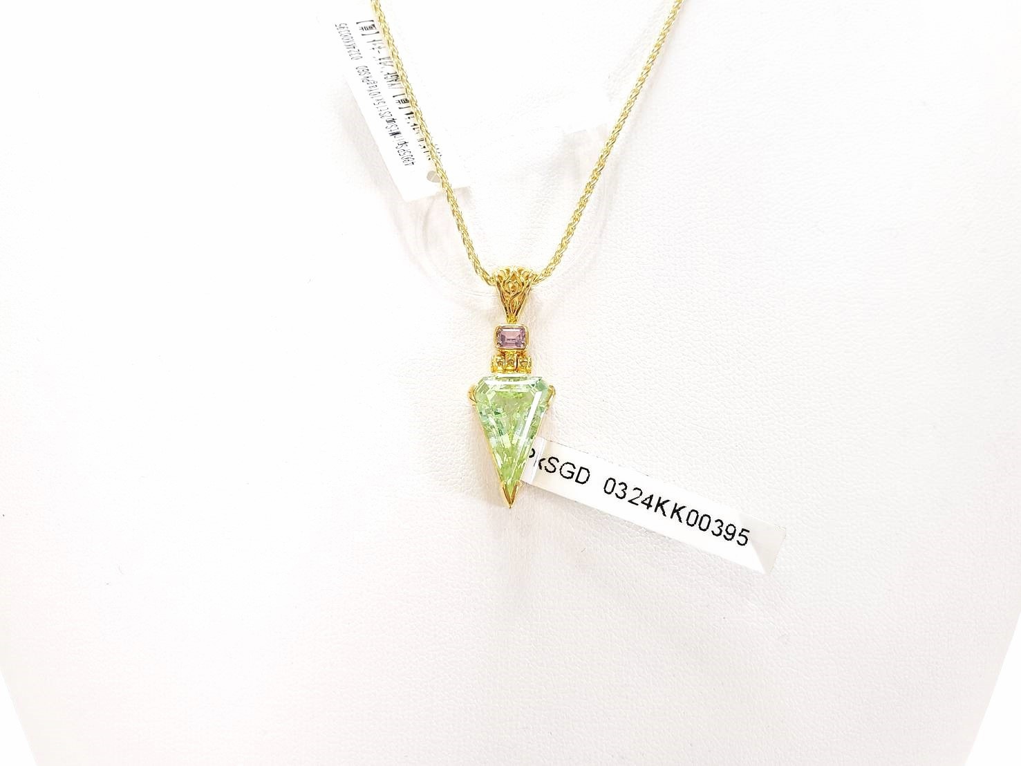 【活力と勝利の石】ミントグリーンスピネル|ケイトキング 4805