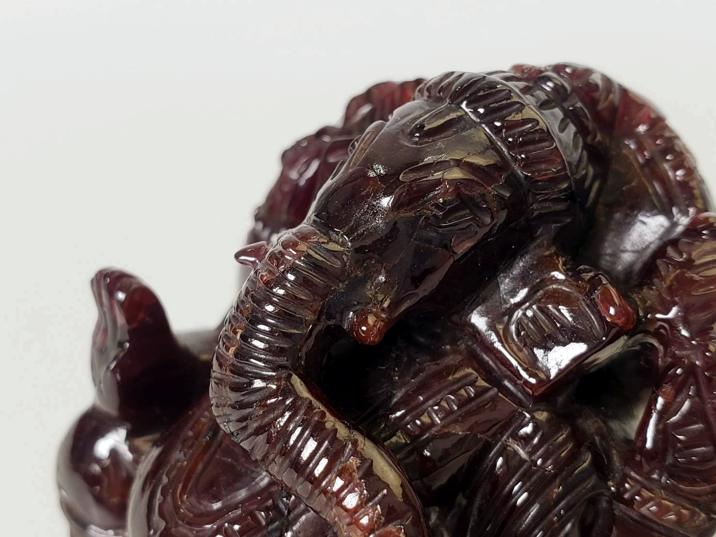 【強い意志と勇気】ガーネット　ガネーシャ