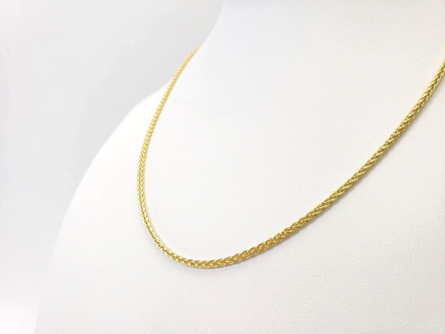 ゴールドチェーン 約41cm～約61cm ケイトキング（16～24インチ）※オプションからチェーンの長さを選べます