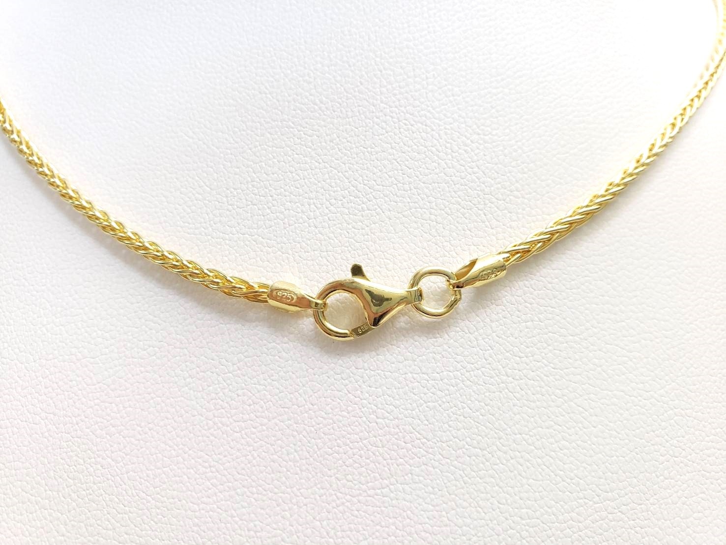 ゴールドチェーン 約41cm～約61cm ケイトキング（16～24インチ）※オプションからチェーンの長さを選べます