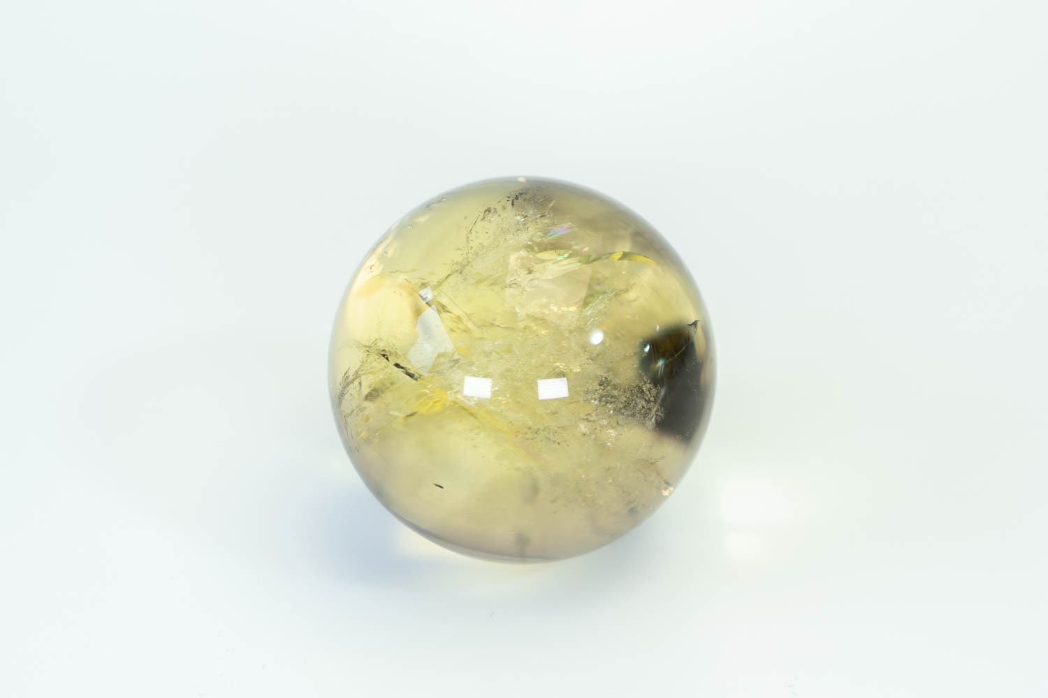 【願いを現実にする石】オウロベルディクォーツ 丸玉