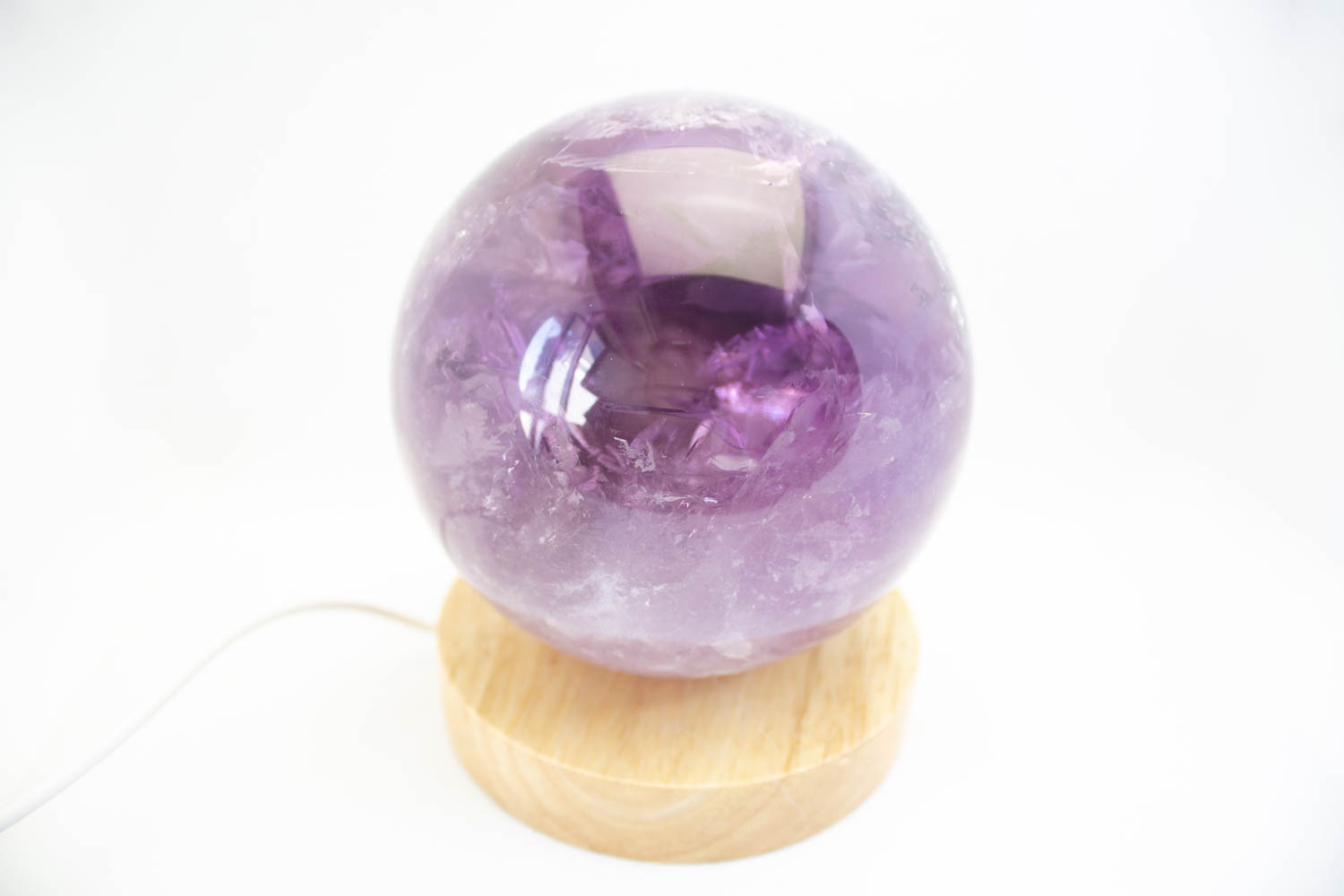 LED木製台座 10×2㎝電球色