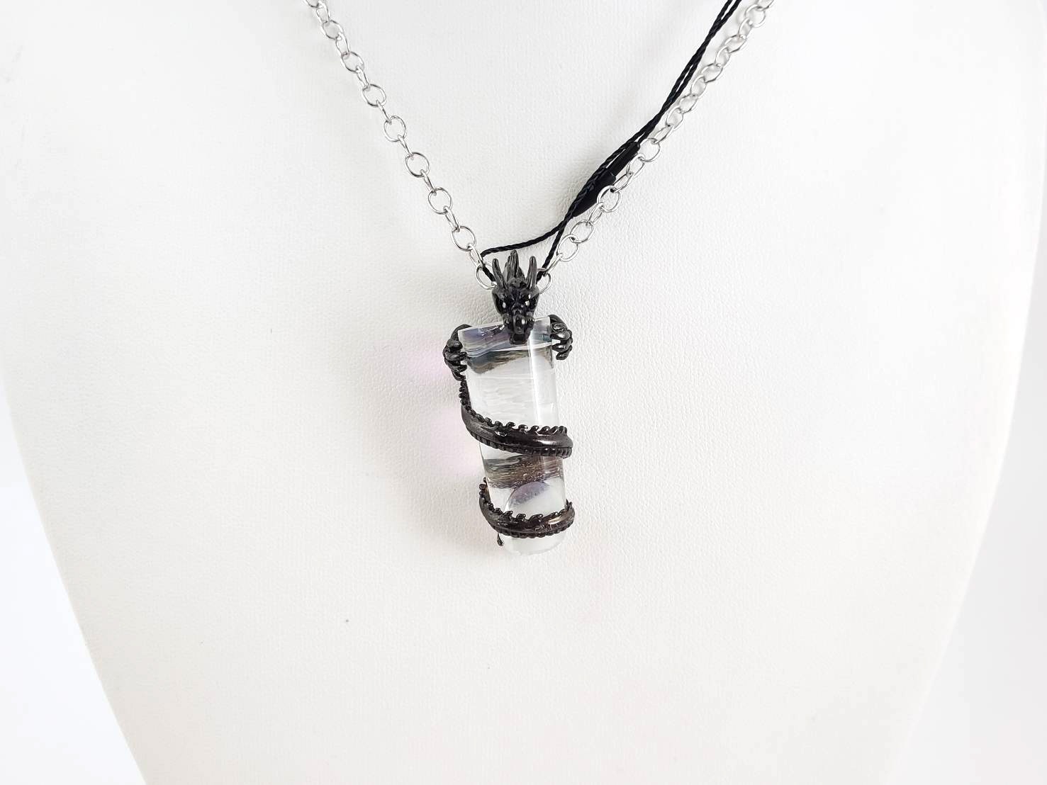 【虹に遊ぶ黒龍】レムリアンシード・オパールオーラ｜アシュタール