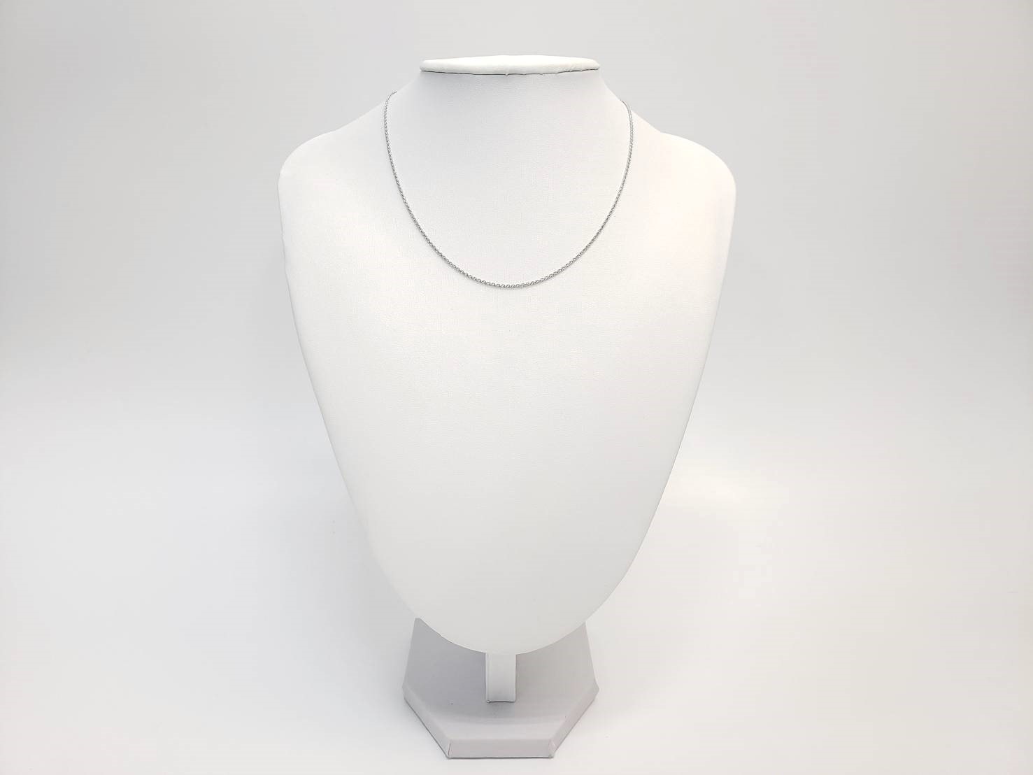 【細めタイプ】◆シルバーチェーン約41cm～51cm ケイトキング（16～20インチ）※オプションからチェーンの長さを選べます