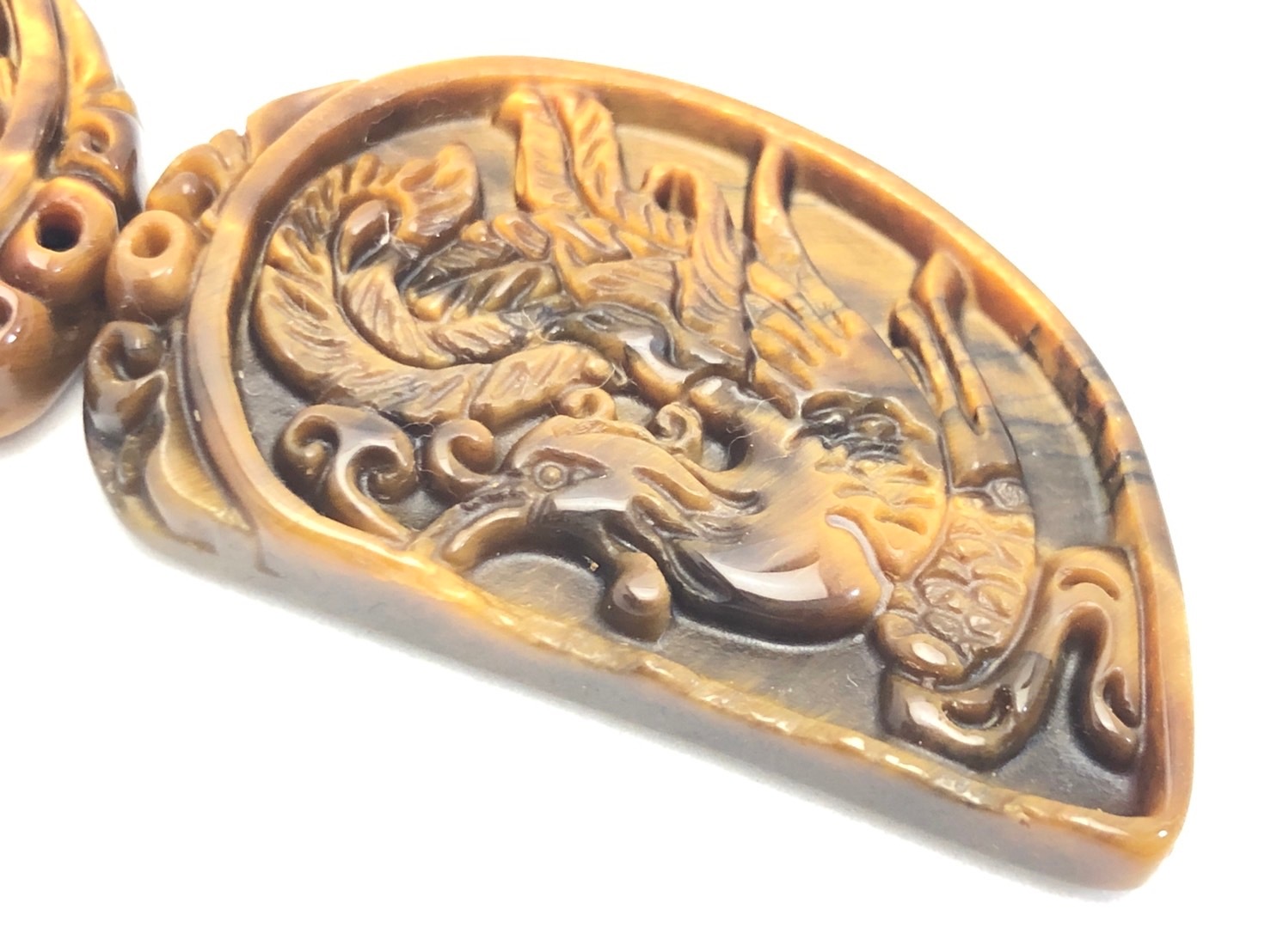 【新たな挑戦と成功】タイガーアイ ドラゴン＆フェニックス セット