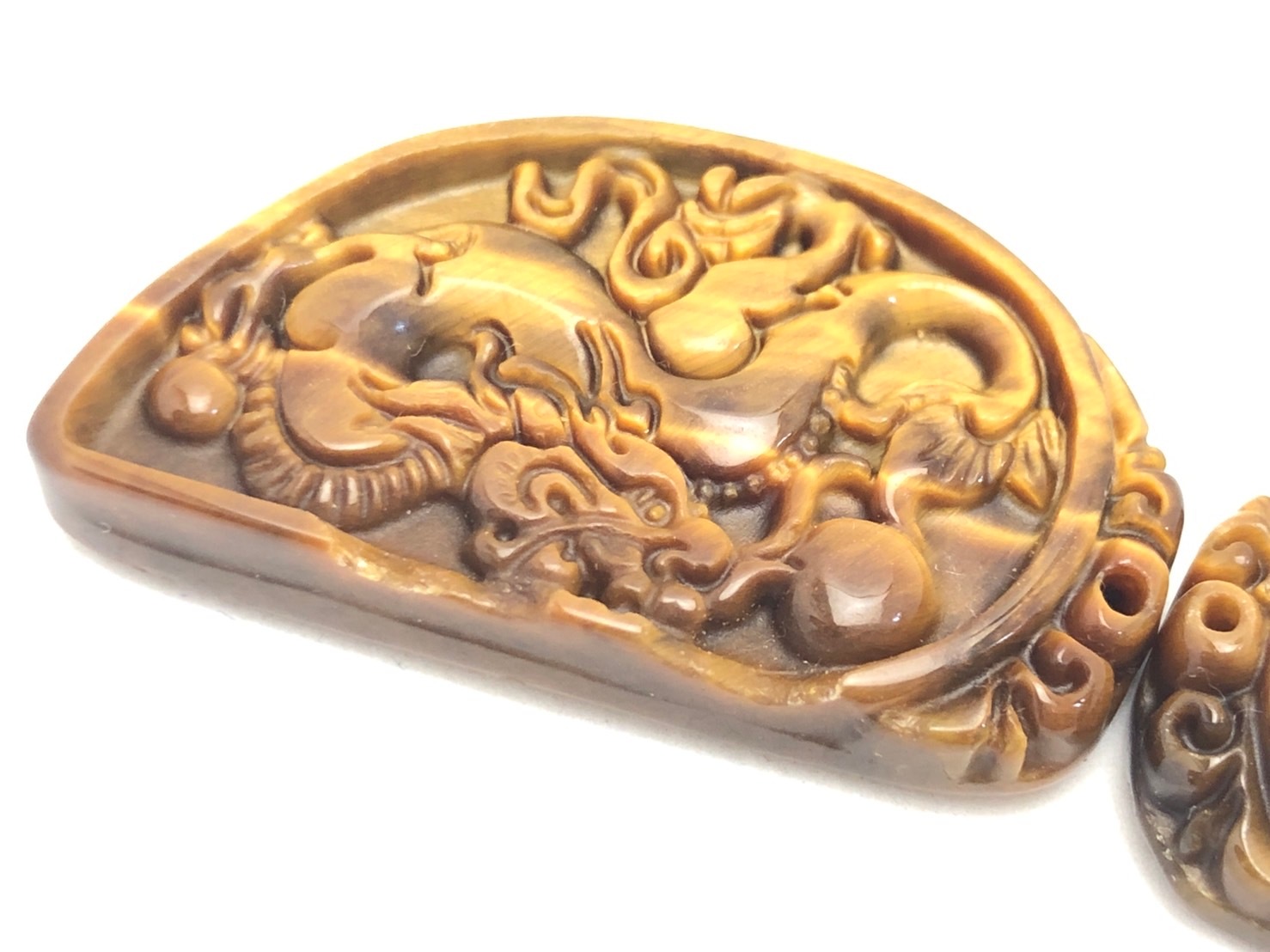 【新たな挑戦と成功】タイガーアイ ドラゴン＆フェニックス セット