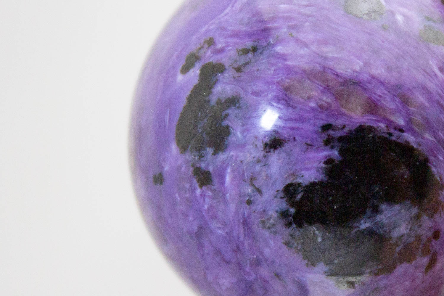 【迷いを断ち道を開く】チャロアイトAAA　丸玉